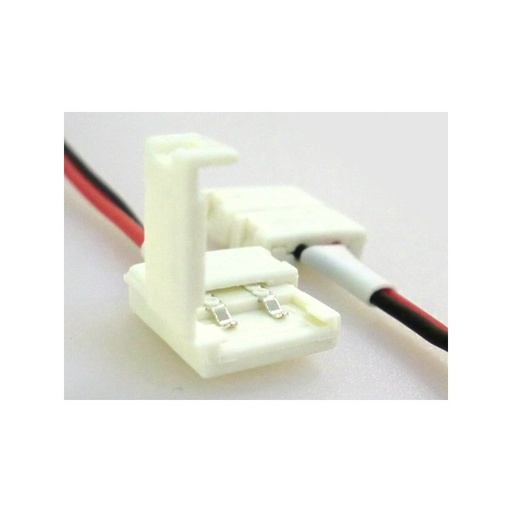 [CL1057] 4 PZ Connettore 10mm Per Chiudere Striscia Led Smd 5050 Senza Saldare