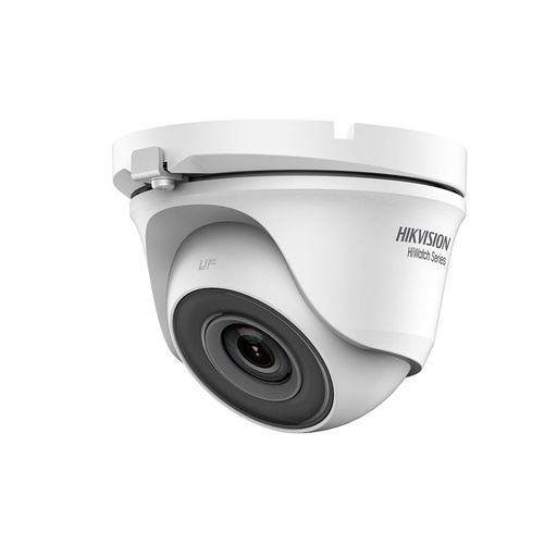 [HWT-T120-M] Telecamera Analogica Turret Dome 1080P 2MP Ottica Fissa 2.8mm IP66 OSD EXIR Smart IR TVI AHD CVI CVBS Carcassa Metallo HiWatch HWT-T120-M