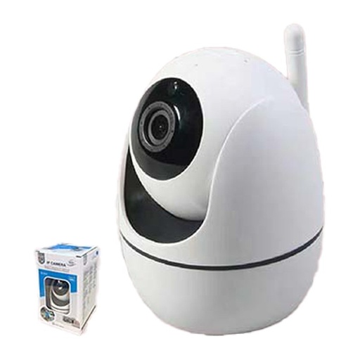 [VH027447] Telecamera di Sicurezza Wi-Fi 2MP Supporta 2.4 e 5Ghz Videocamera di Sorveglianza Regolabile 355 Sensore di Movimento Integrato Modello 7447