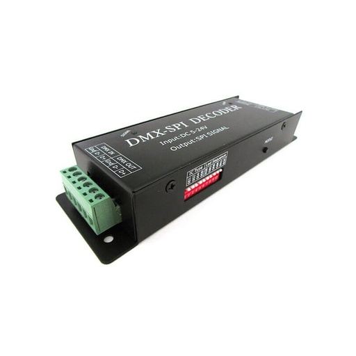 [DD5200] Convertitore DMX SPI Decoder Converter IC WS2811 WS2801 LPD6803 TM1803 TM1809 TM1812 UCS1903 TLS3001 TLS3008 P9813 DMX200