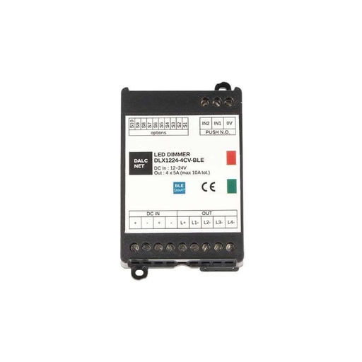 [CL9977] Dalcnet DLX1224-4CV-BLE Led Dimmer Bluetooth CCT RGB RGBW 12V 24V