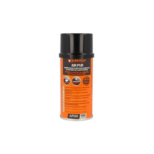 [WUAP150] WARM UP AIR PUR AP150 Purificatore D'aria Per Abitacolo e Sistema di Climatizzazione 150ml