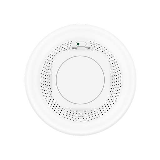 [SHZ3433] ZigBee Sensore Fumo Rilevatore di Incendio Allarme Antincendio con Sensore Fotoelettrico Indipendente