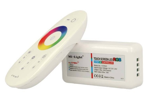 [CL8703] Led Controller Dimmer RGB Telecomando RF 2,4G Touch 12V 24V 6AX3