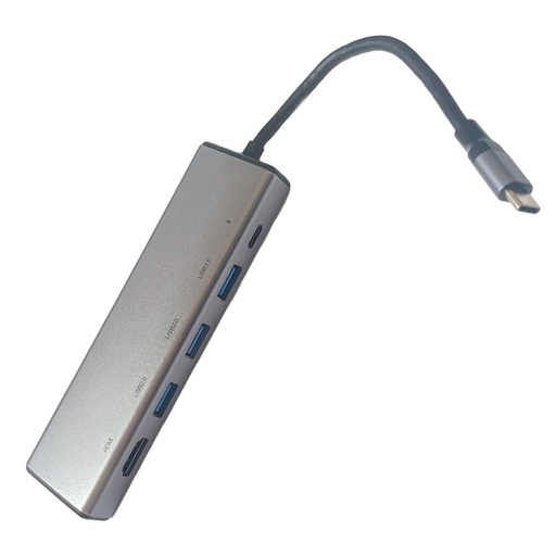 [VH840227] Hub USB C con Ingresso 3 porte USB 1 USB C e 1 HDMI con cavo 15 cm