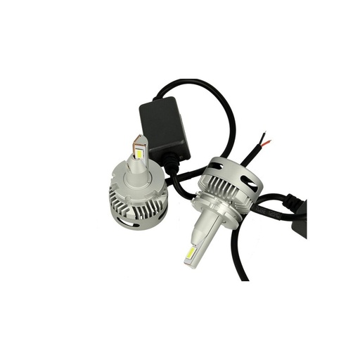 [LH1345] Kit Full Led Canbus Lampada D1S D1R D3S 45W 12V 24V Per Faro Lenticolare Piu Lumisoso Dello Xenon Originale