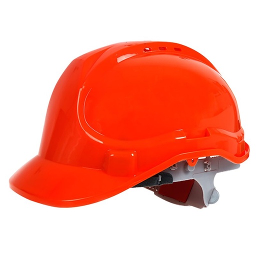 [AS068993R] Casco Antinfortunistica da Costruzione con Cinturino a 6 Punti Casco di Sicurezza Colore Rosso