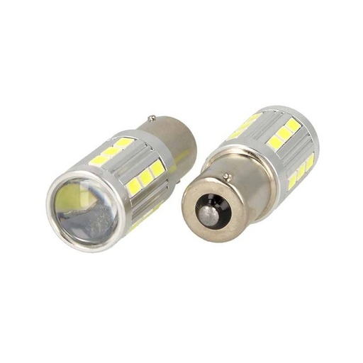 [LS8021] Lampada Led BA15S Luci Diurne Audi Q7 Fiat 500X 12V 24V Renault Megane 3