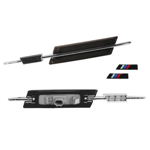 [LN3114] Kit Freccia Laterale a Led Side Marker Dinamica Lente Fume BMW E90 E91 E92 E93 E60 E61 E82 E88