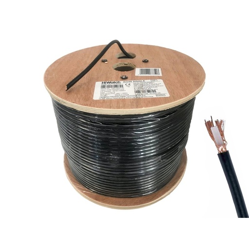 [CM-HWC-CA-200B] Matassa Bobina Cavo Coassiale Video RG59 Cable 200 Metri Per Videosorveglianza Hikvision HKC-CA-200B