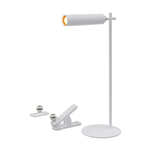 [JF23041] Lampada LED da Tavolo Magnetica 3W Ricaricabile con USB C Touch Dimmerabile 4000K Colore Bianco SKU-23041