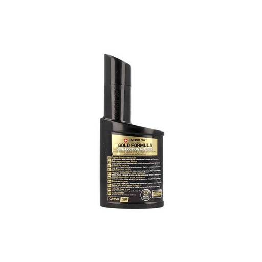 [WUGF250] WARM UP Gold Formula GF250 Additivo Antiattrito Olio Motore Cambio Manuale Servosterzo Differenziale 250ml