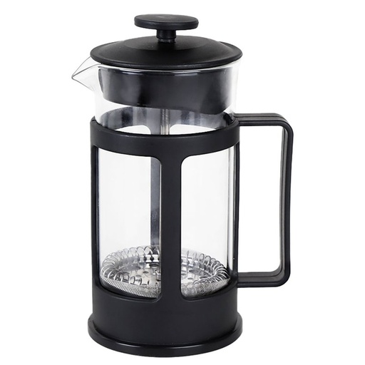 [AB207587] Caffettiera Teiera Termica a Doppia Parete con Filtro Manuale e Manico in Vetro Borosilicato 350ml