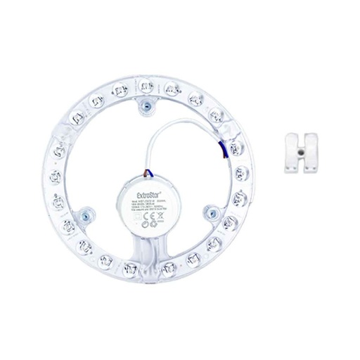 [EB027762] Modulo LED per Plafoniera ad Anello 18W 1800lm Luce Calda 3000K Alta Qualità CRI IP20 Diametro 185mm