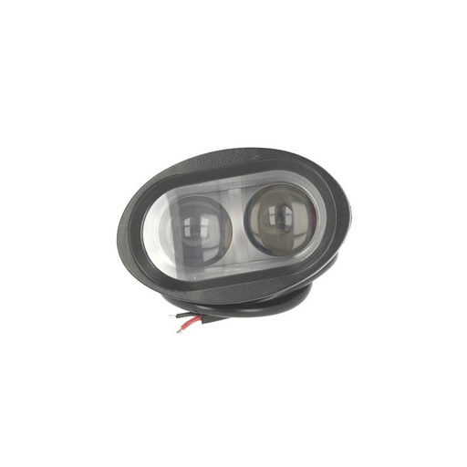 [FS1709B] Lampada Faretto Fanale Led Per Carrello Elevatore Muletto Luce Blu 9V-60V 20W Avvertimento Visiva Segnalazione