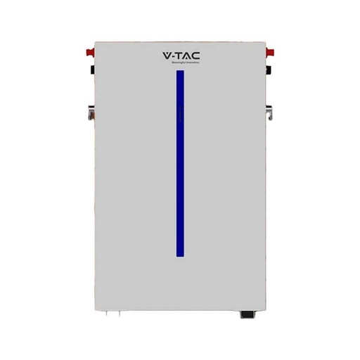 [FV11539] Batteria di Accumulo Per Fotovoltaico, Litio-Ferro-Fosfato LiFePO4, BMS Integrato CEI 0-21, Garanzia 10 Anni (6.14KWh 51.2V 120Ah)