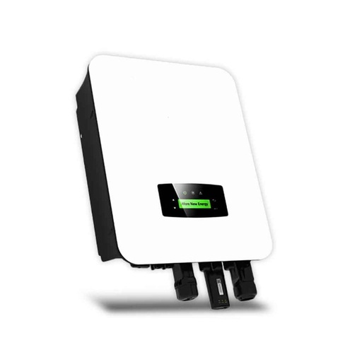 [FV11955] Inverter Fotovoltaico Monofase, Ibrido On-Grid/Off-Grid, Certificato CEI 0-21, Smart Meter Integrato, WiFi e TA Inclusi, Garanzia 10 Anni, IP65 (3.6KW)