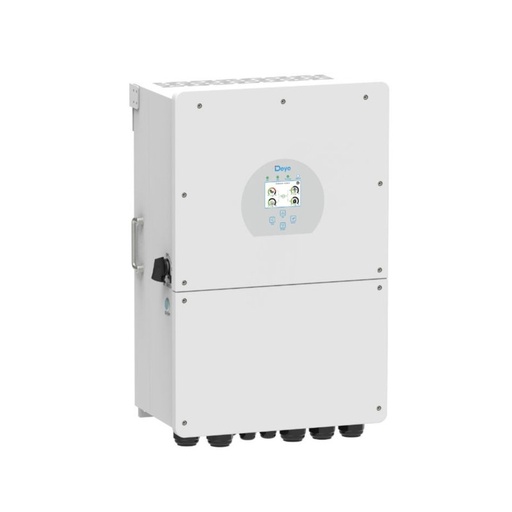 [FV12159] Inverter Fotovoltaico Monofase, Ibrido On-Grid/Off-Grid, Certificato CEI 0-21, Schermo LCD Touch a Colori, Smart Meter Integrato, WiFi e TA Inclusi, Garanzia 10 Anni, IP65 (16KW)