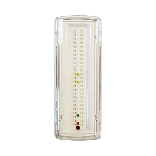 [LP533520] Lampada di Emergenza a LED 3.5W 400lm Luce Fredda 6500K Autonomia 3 Ore Batteria Ricaricabile al Litio Modalità Maintained e Non-Maintained