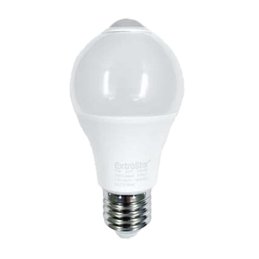 [LC27A607] Lampada A Led E27 Con Sensore Movimento Infrarossi 7W 560 Lumen A60 6500K