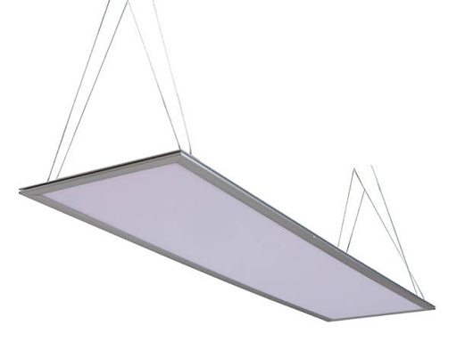 [LB1231C] Pannello Led Dimmerabile Rettangolare 40W Bianco Caldo 3000K 120X30 cm Plafoniera A Sospensione