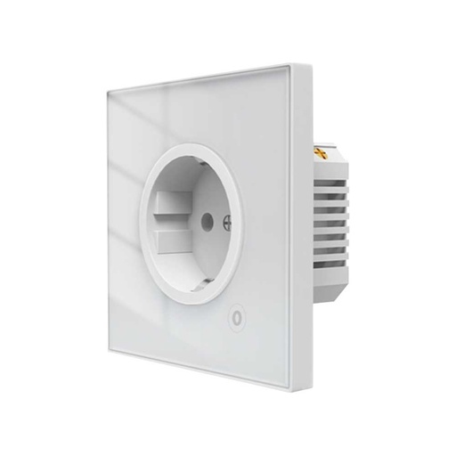 [MMC5244] MeanWell Presa Schuko Da Muro Protocollo ZigBee 3.0 TUYA, Smart Life 16A AC 90-250V 50/60HZ