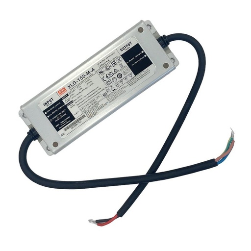 [MW-XLG-150-M-A] MeanWell XLG-150-M-A Led Driver Corrente Costante 1400mA 60-107V 150W IP67 Input 220V e 110V