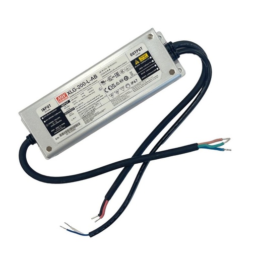 [MW-XLG-200-L-AB] MeanWell XLG-200-L-AB Led Driver Corrente Costante 700mA 142-285V 200W IP67 Dimmerabile 3 In 1