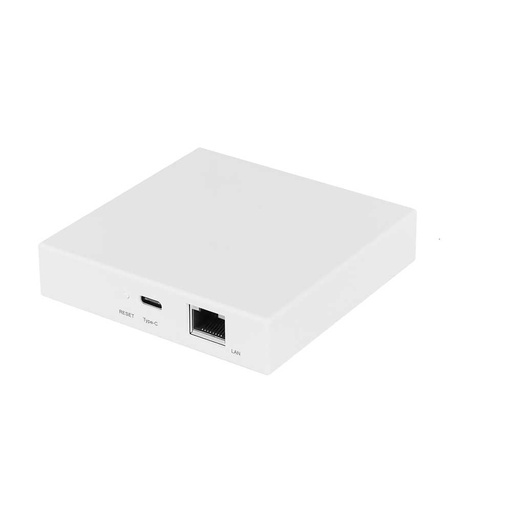 [MMC2800] Gateway Matter WIFI + ZigBee Matter WIFI 2.4G, ZigBee 3.0 TUYA, Smart Life,Apple Home, Google Home, Alexa, Samsung SmartThings 1A 5V 90X90X22mm IP20 CE MU3000