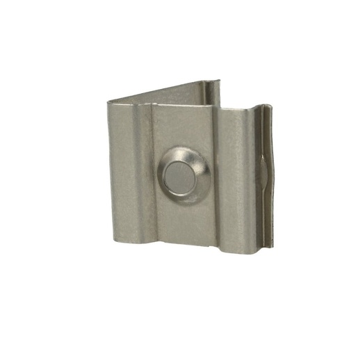 [BA1688] Clip Guida Gancio PC Per Fissaggio a Muro Del Profilo Alluminio Slim Angolare BA1616