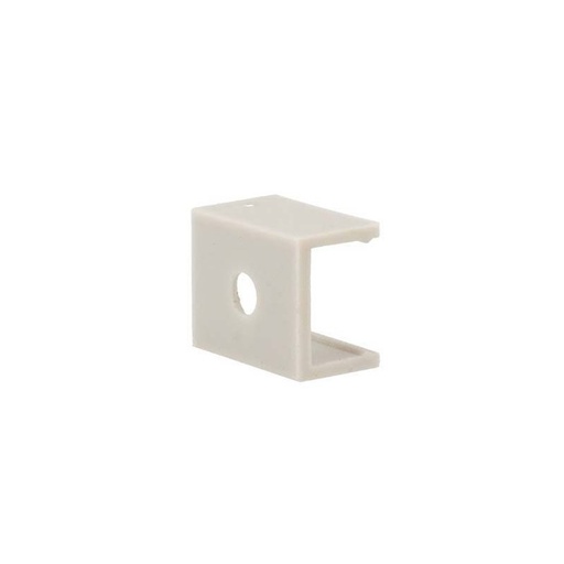 [BA1088] Clip Guida Gancio PC Per Fissaggio a Muro Del Profilo Alluminio Super Slim Da 6mm BA1008